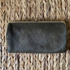 HOBO Lauren Wallet calf hair leather
